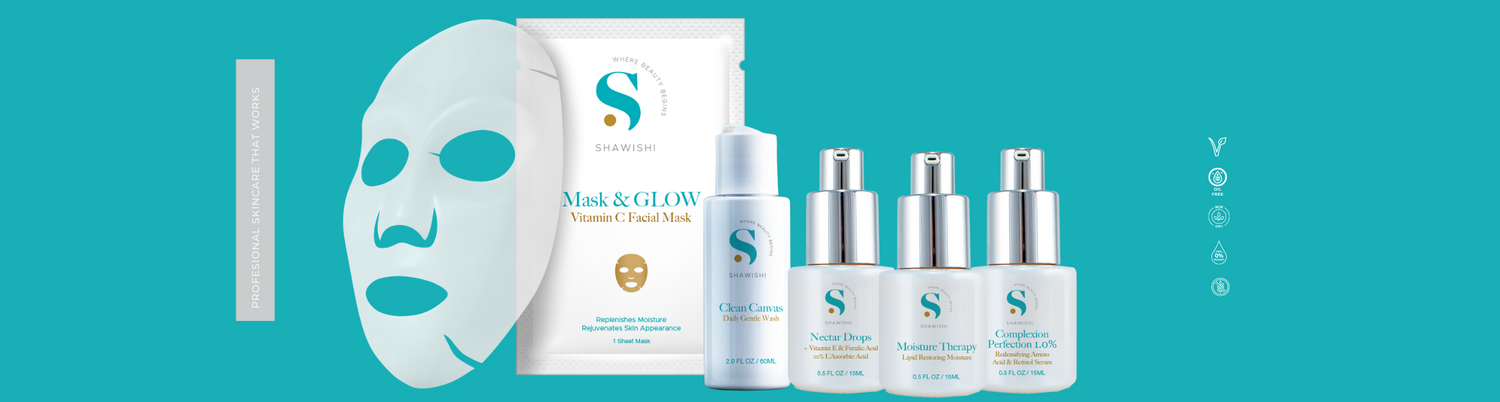 Shawishi Skincare Collection for glowing radiant skin